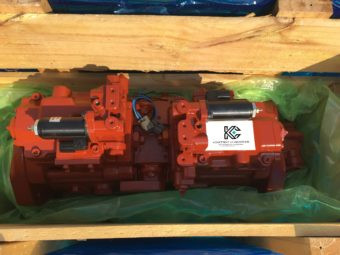 Гидравлический насос KOBELCO SK200-6 YN10V00023F1 K3V112DTP1A9R-9TEL