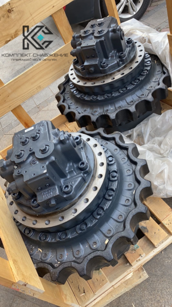 Редуктор хода в сборе с гидромотором KOMATSU PC400-7 208-27-00252 Genuine